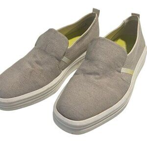 Franco Sarto Maldives Putty Fabric Slip On Sporty Sneaker Size 7